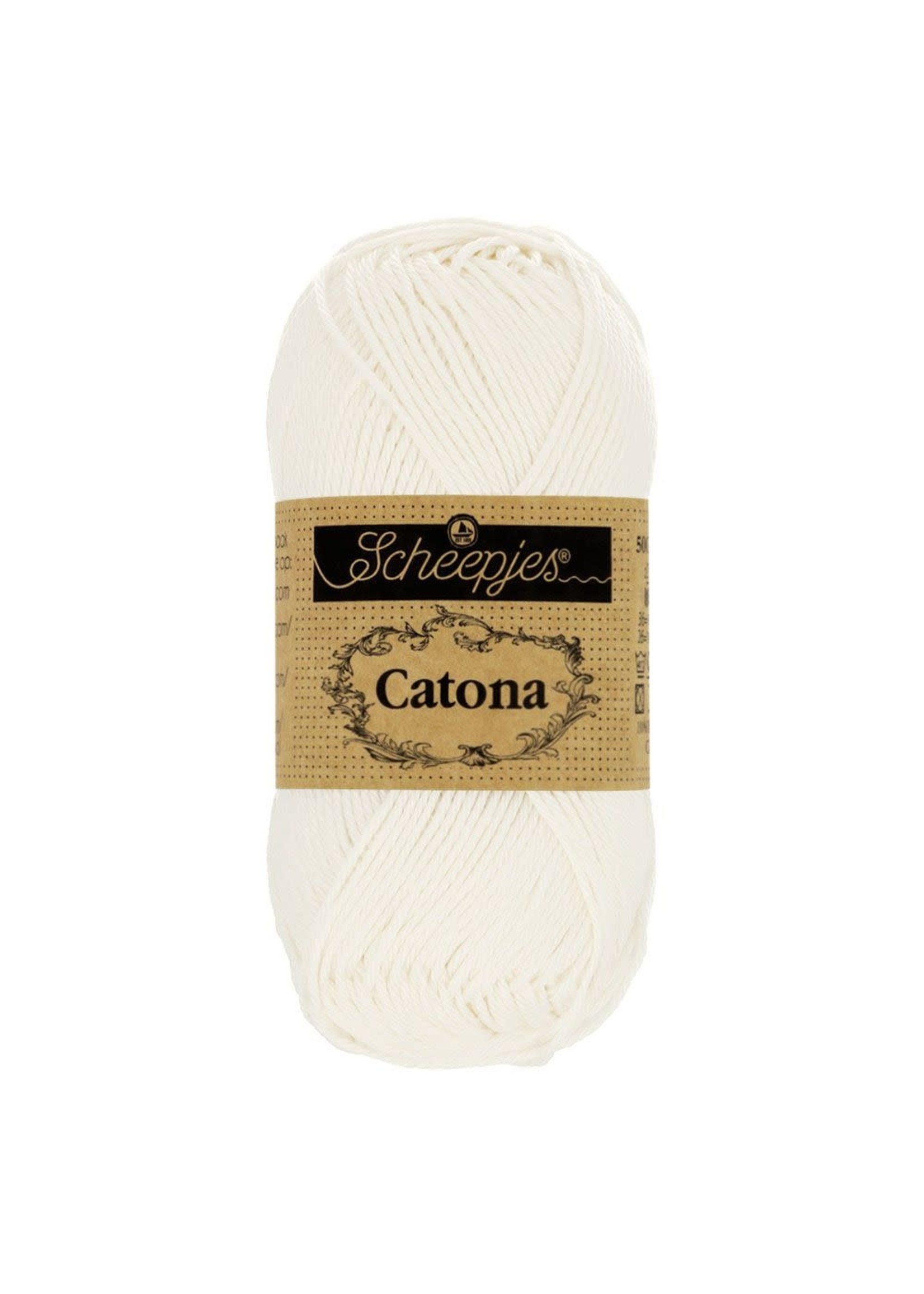 Scheepjes Catona 100gr - 105 Bridal White