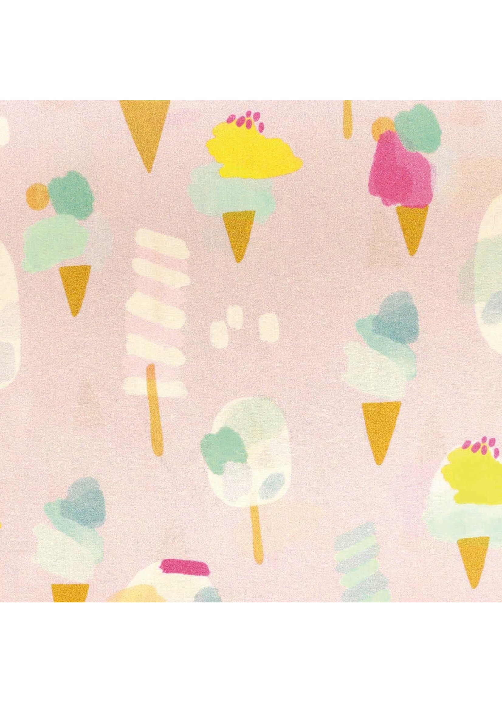 Katia Fabrics Katoenen Poplin - Ice Cream Time