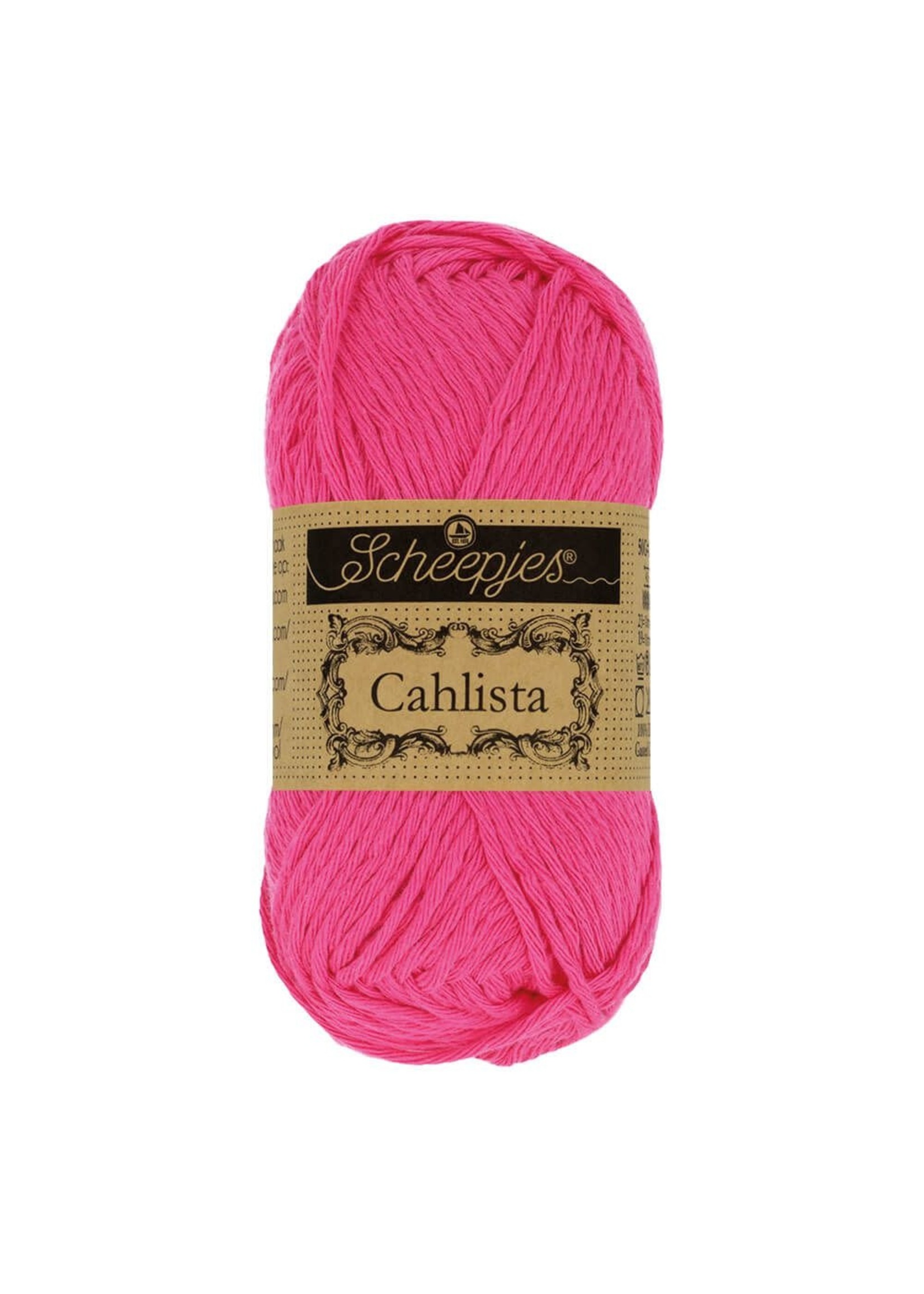 Scheepjes Cahlista 50gr - 114 Shocking Pink