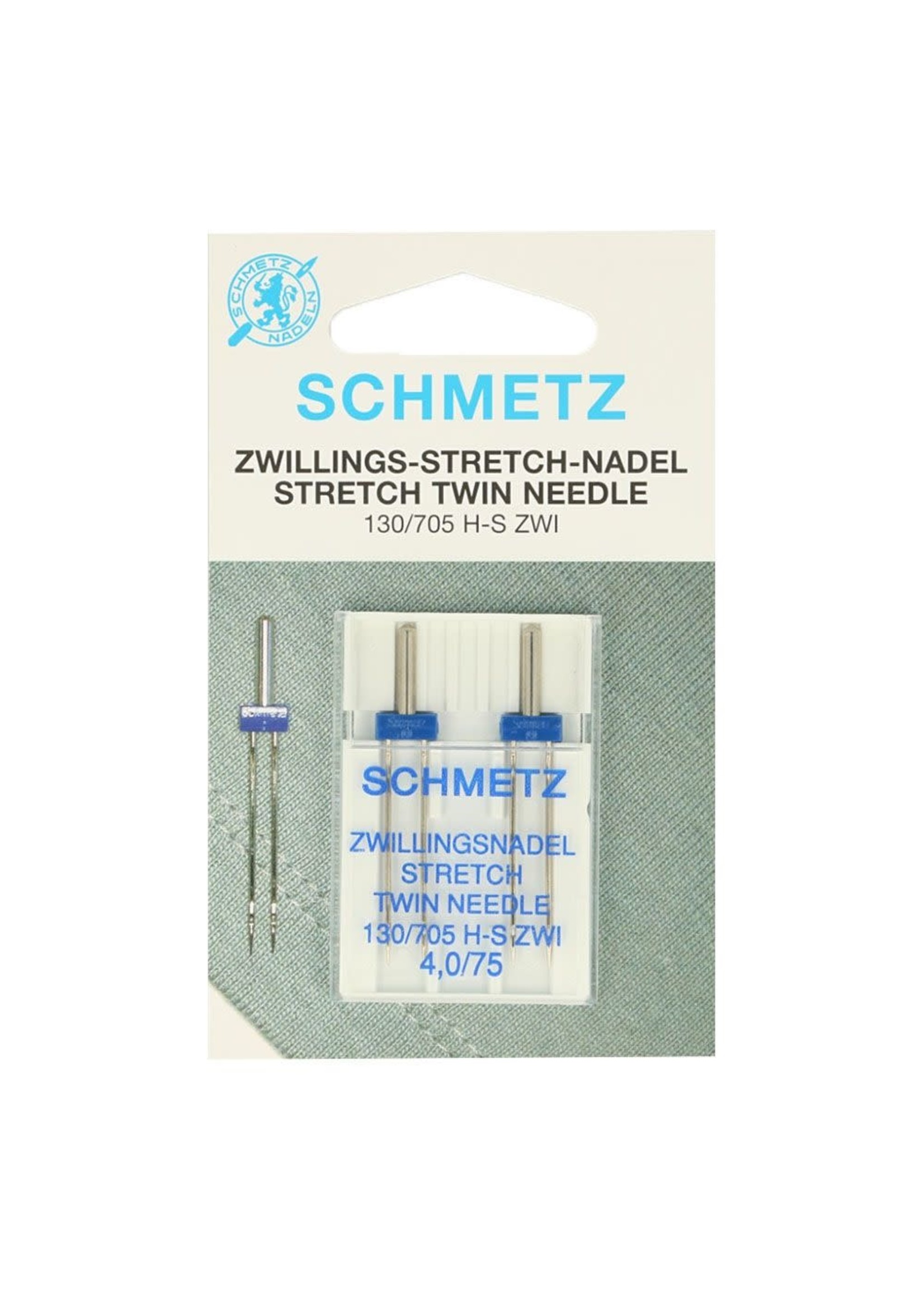 Schmetz Schmetz Stretch Tweelingnaald 4.0. - 75 - 2 naalden