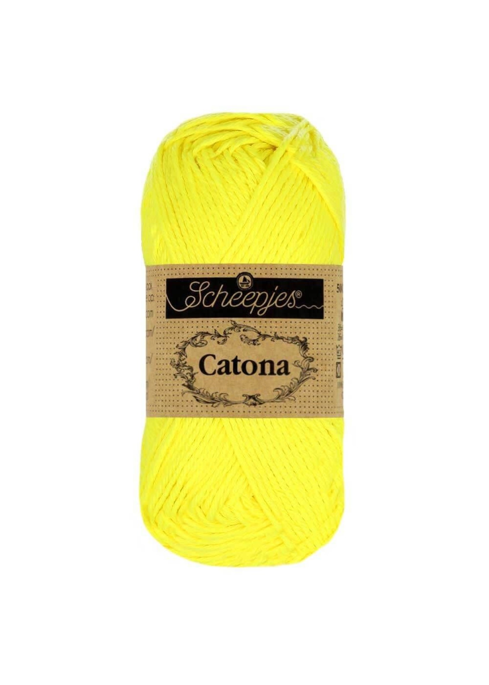 Scheepjes Scheepjes Catona 50gr - 601 Neon Yellow