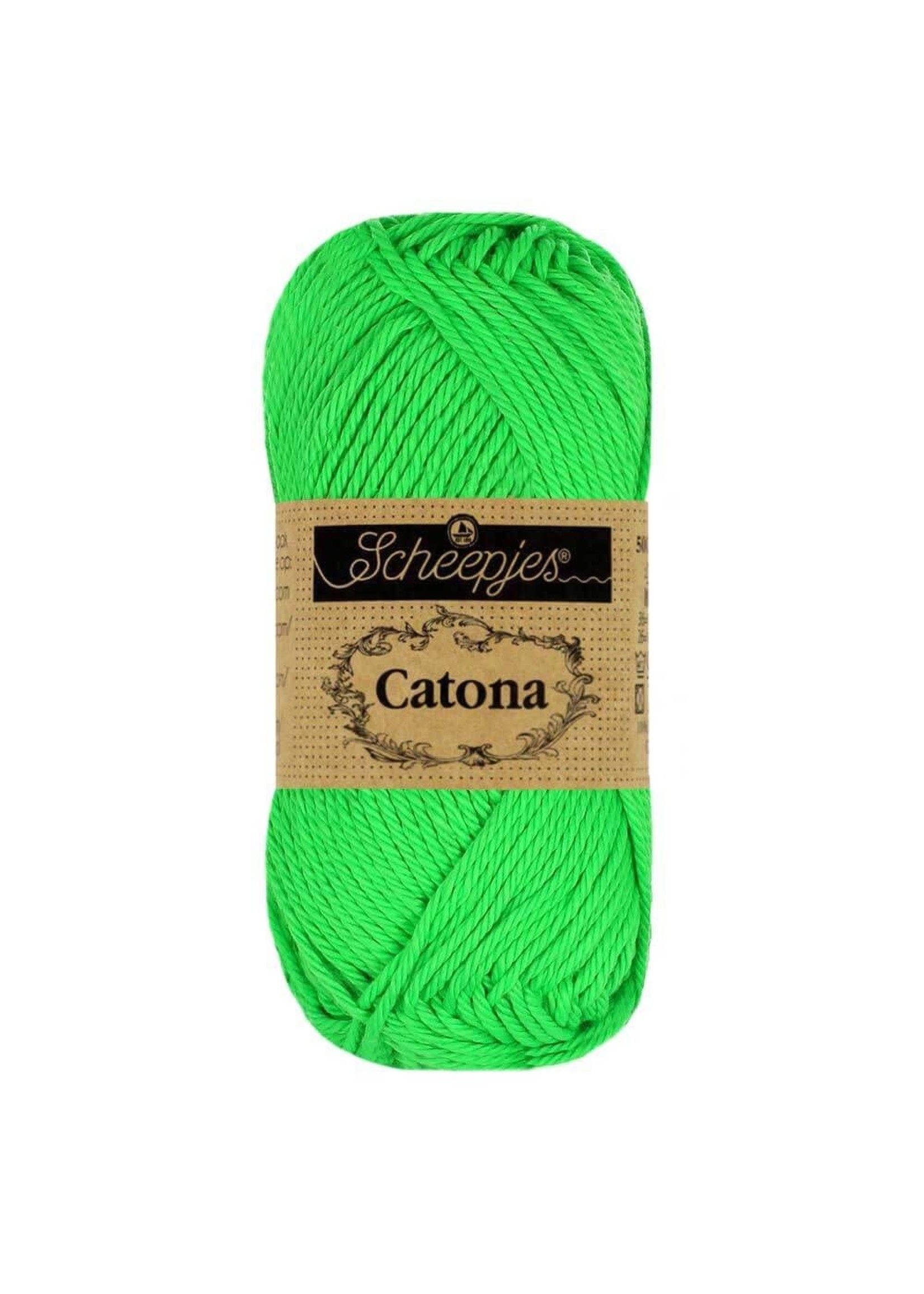 Scheepjes Scheepjes Catona 50gr - 602 Neon Green