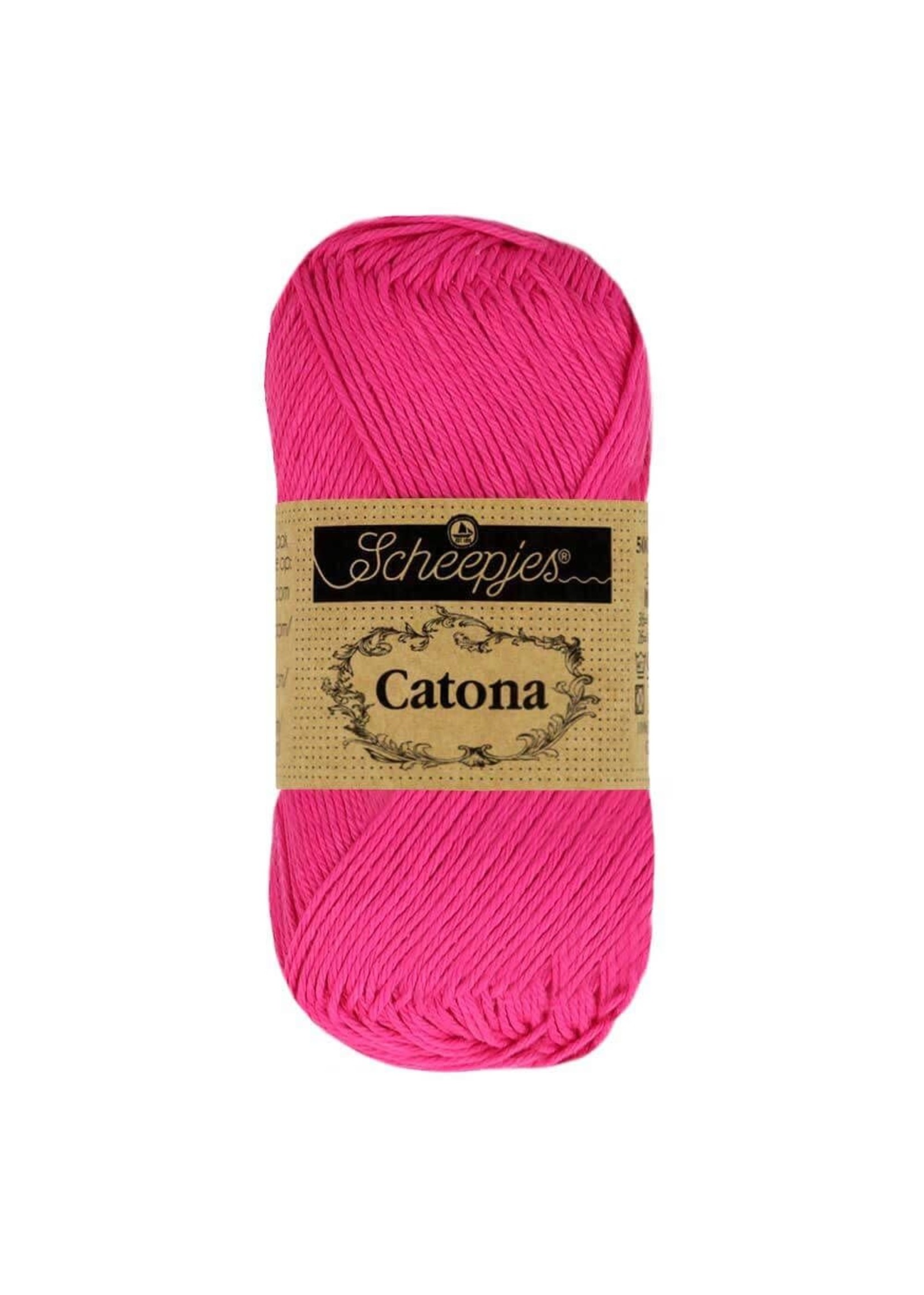 Scheepjes Scheepjes Catona 50gr - 604 Neon Pink