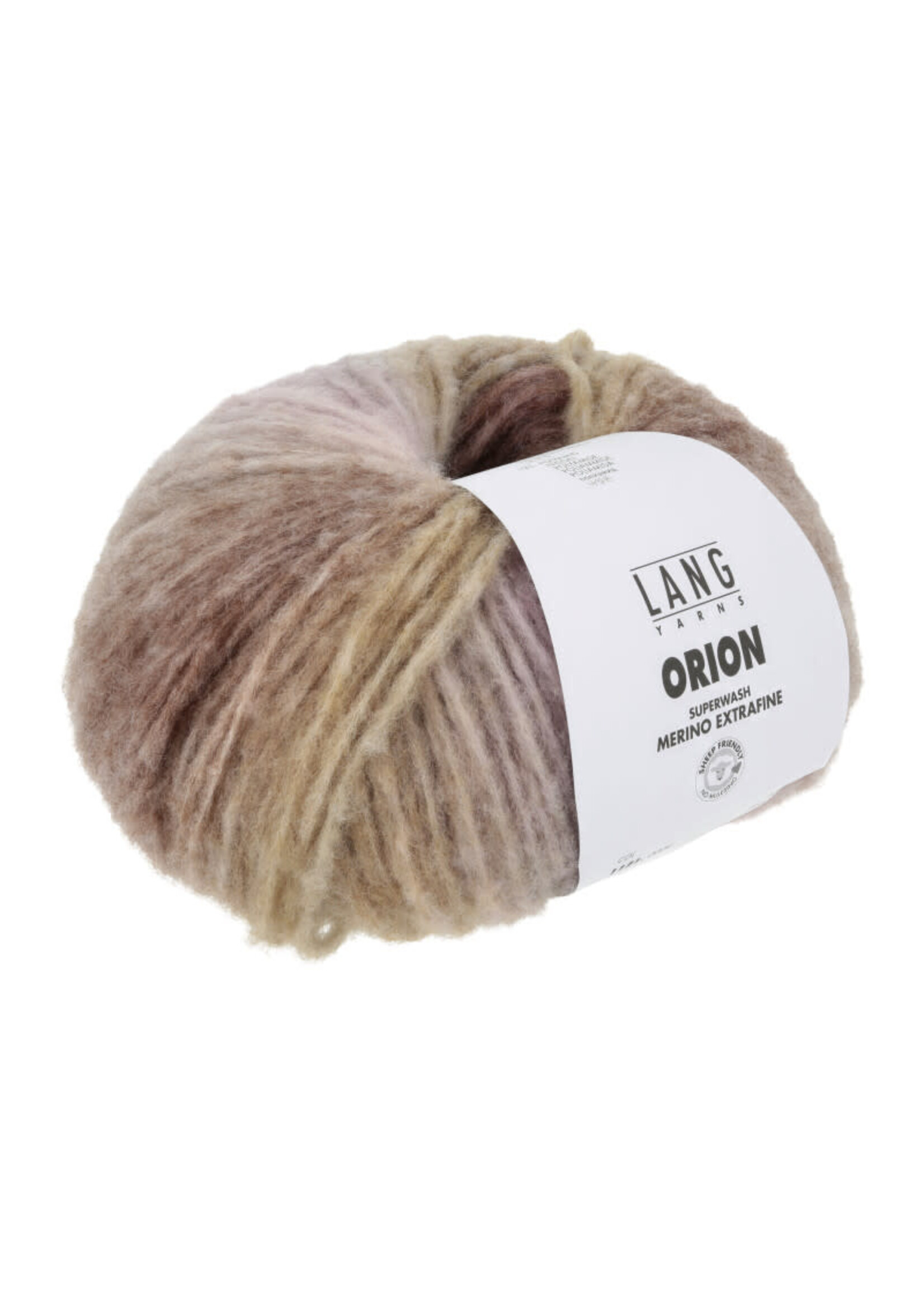 LangYarns Orion - 0004 olive/lilac/brown
