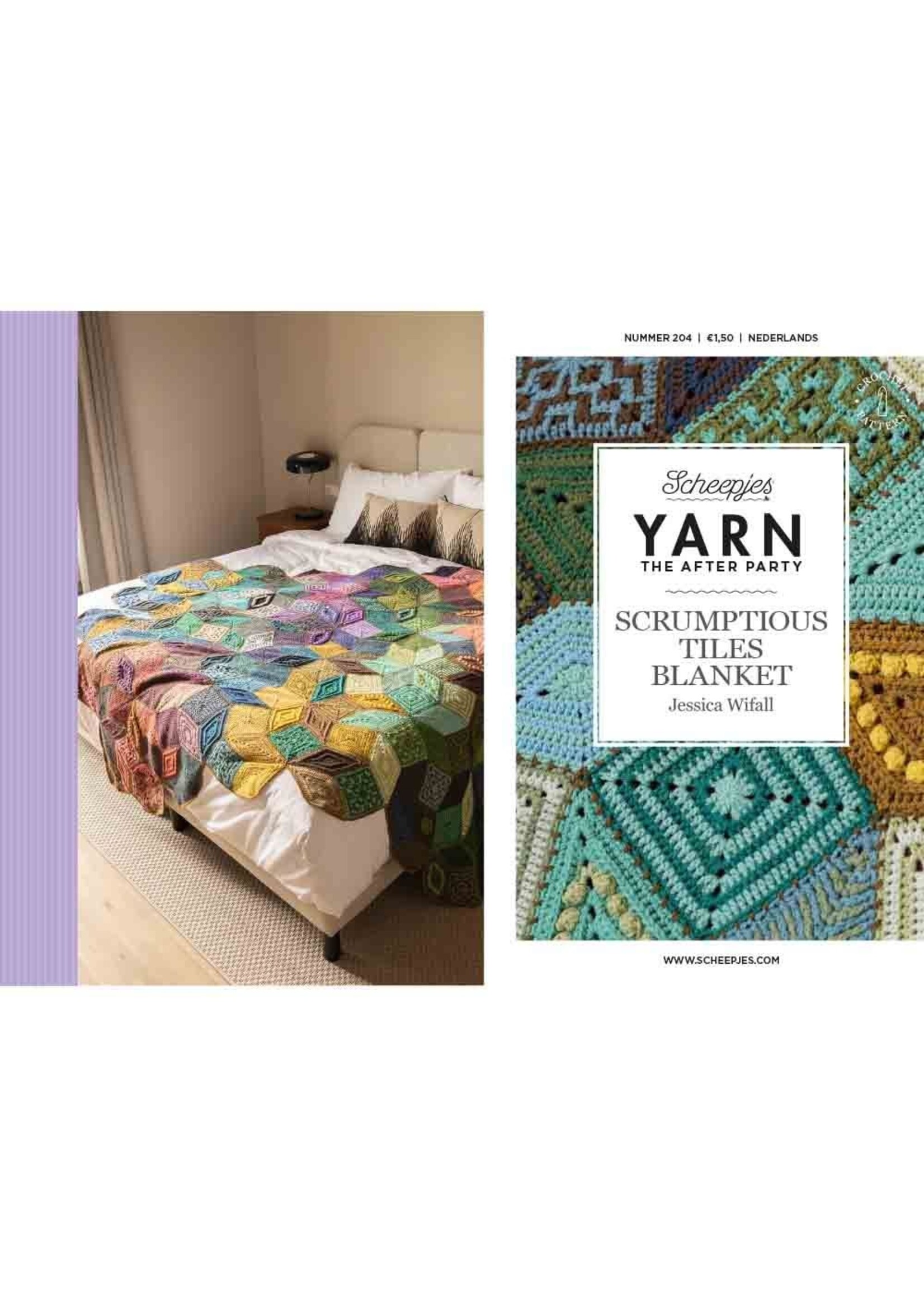 Scheepjes YARN The After Party Scrumptious Tiles Blanket NL