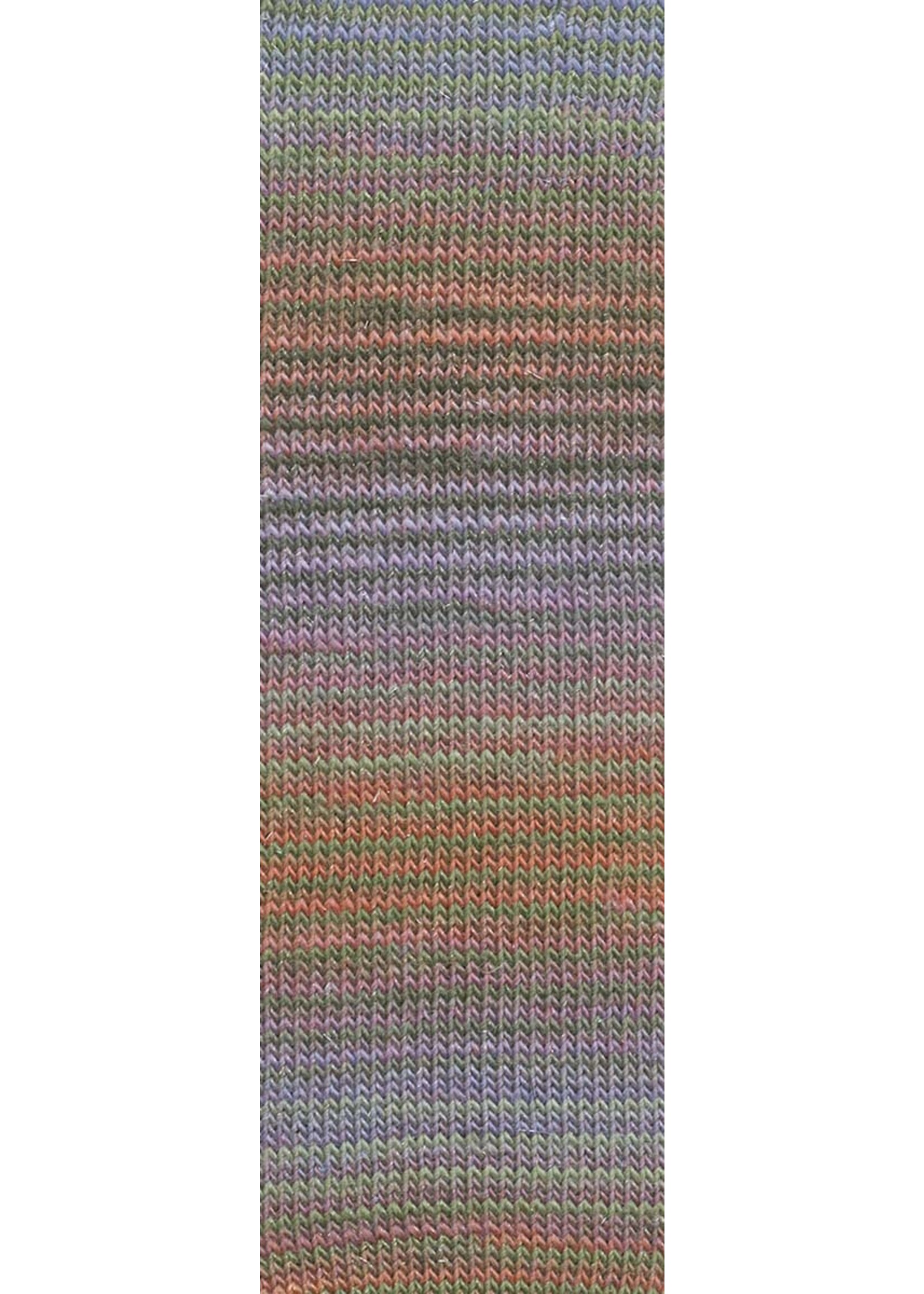 LangYarns Mille Colori Socks & Lace Luxe - 0203 lila/groen/zalm