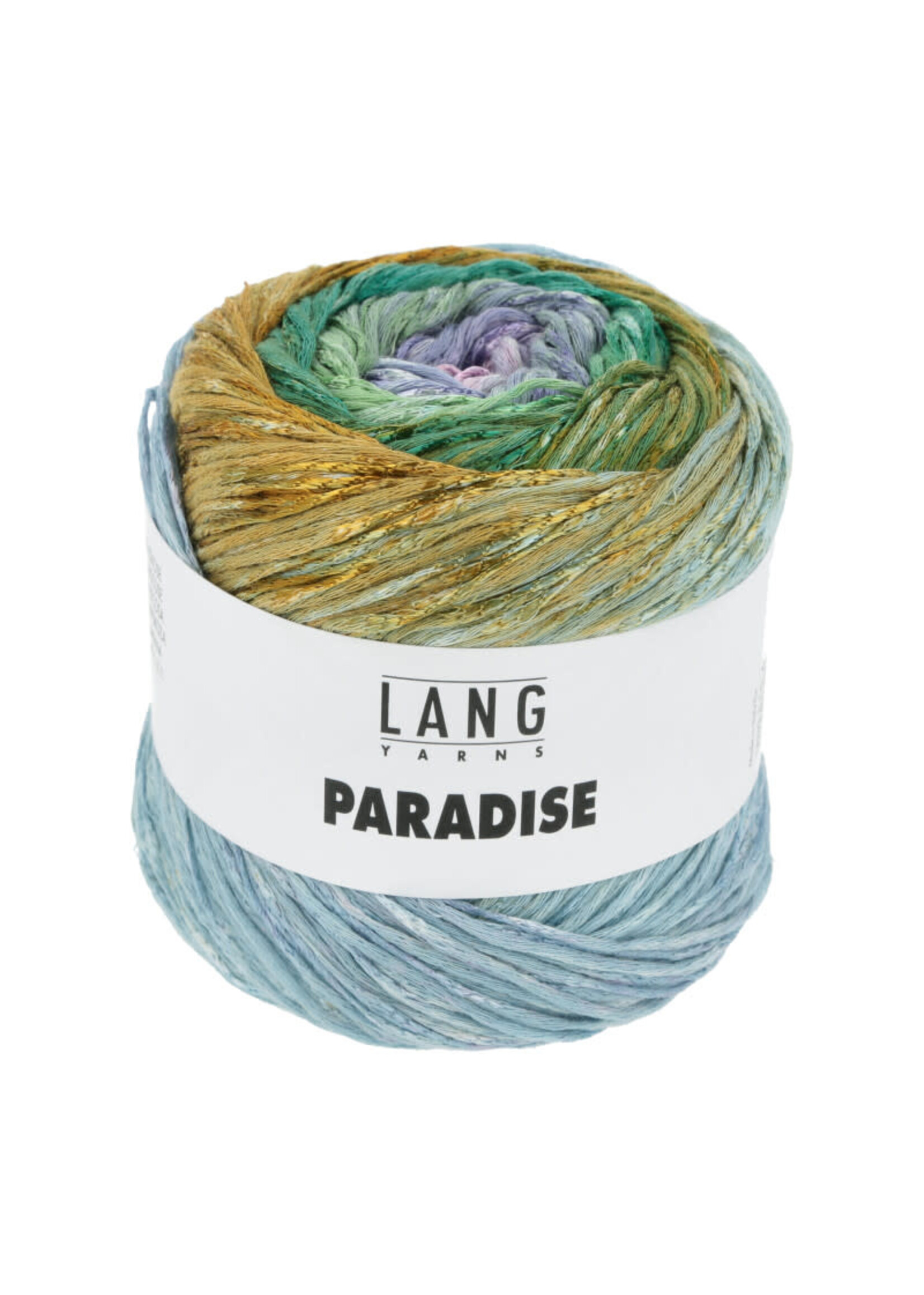 LangYarns Paradise 100gr - 0017 Groen/lila