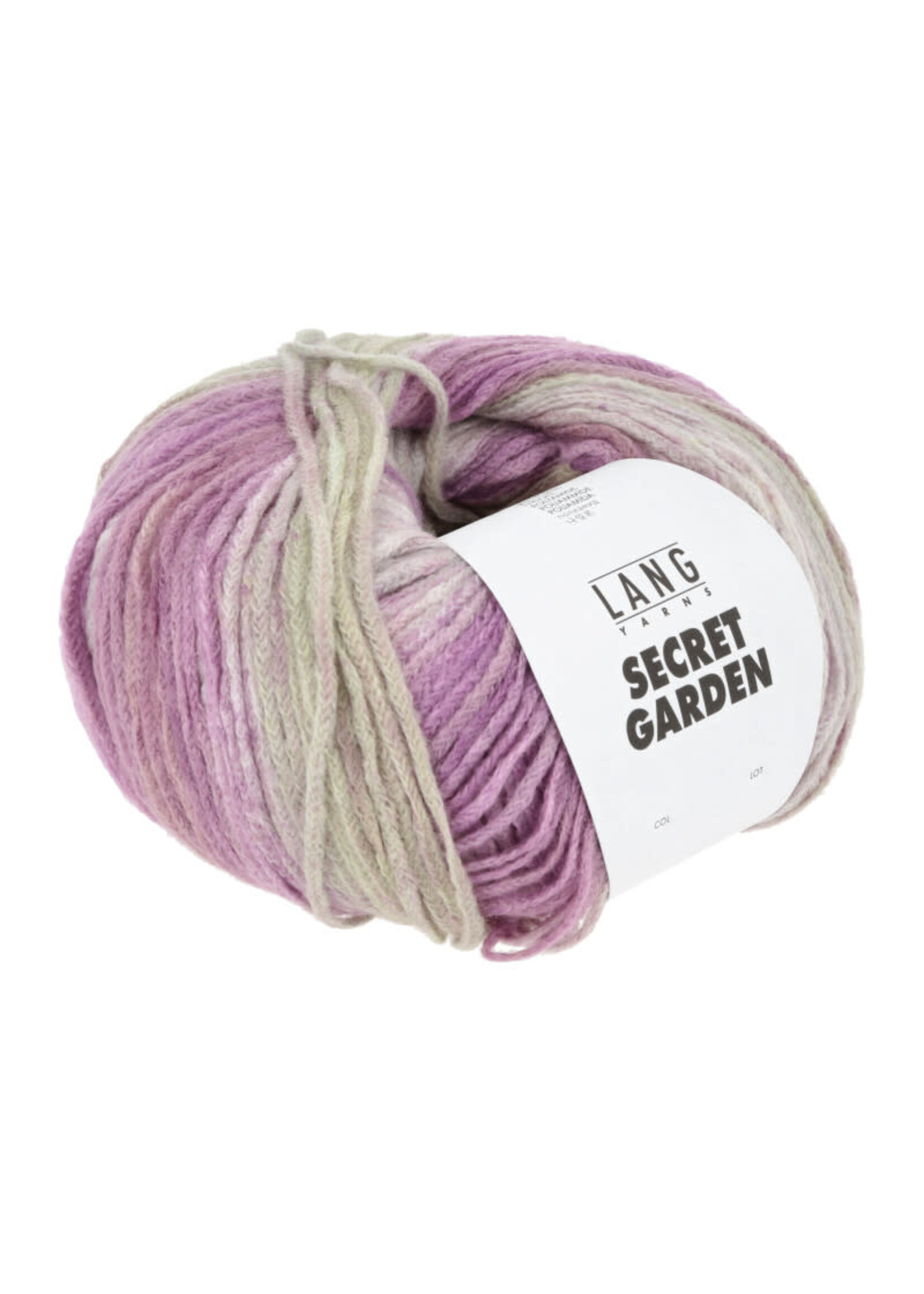 LangYarns Secret Garden - 0004 Violet/licht groen