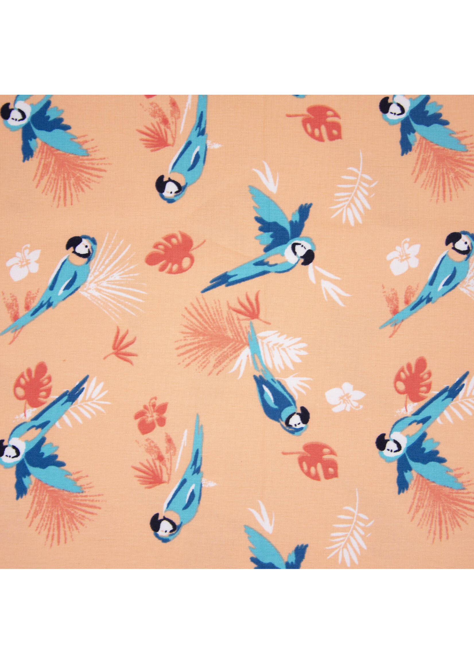 Katia Fabrics Jersey - Surf Parrots