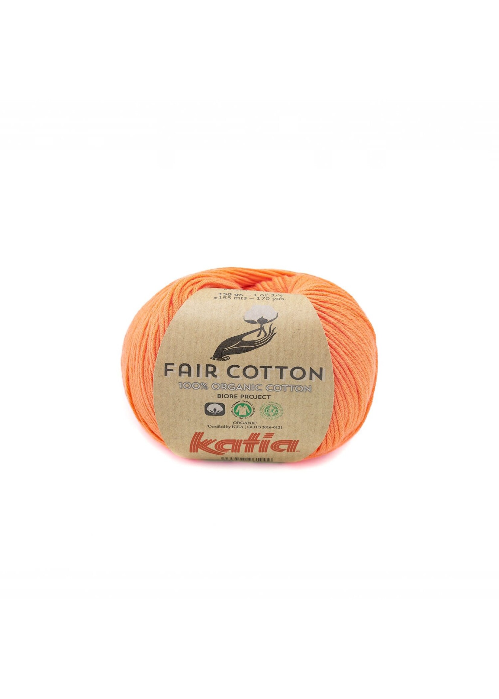 Katia Fair Cotton 43 - Intens Oranje