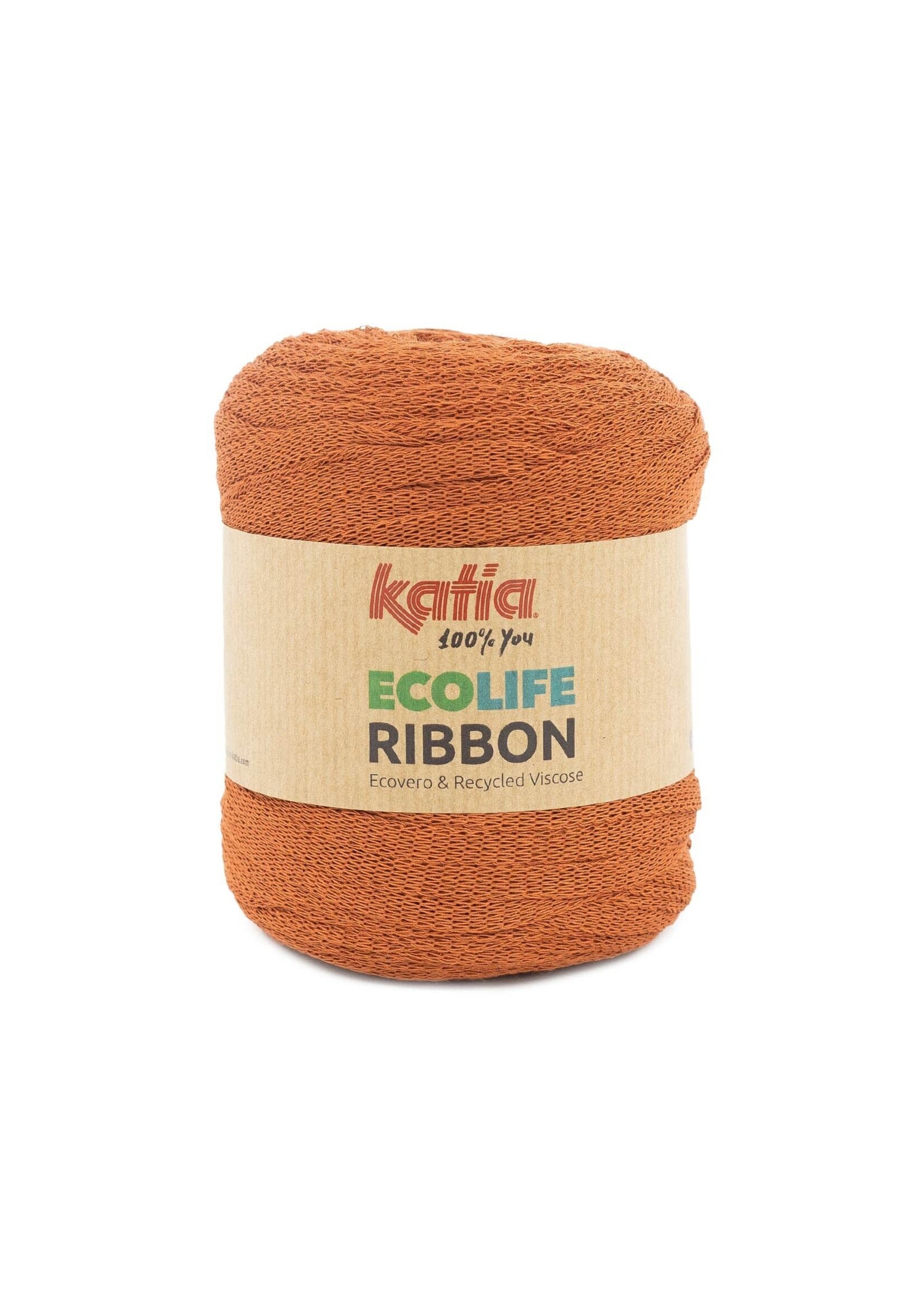 Katia Ecolife Ribbon - 105 Camel