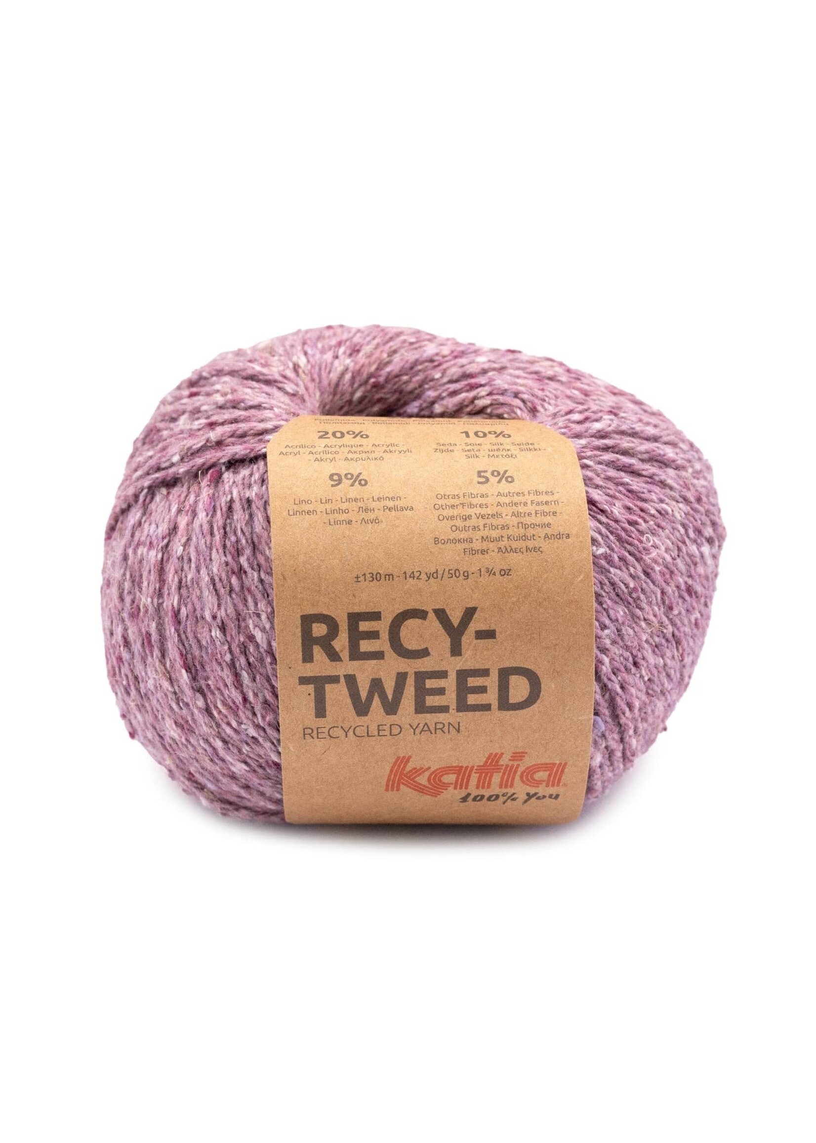 Katia Recy-Tweed - 85 Mauvé