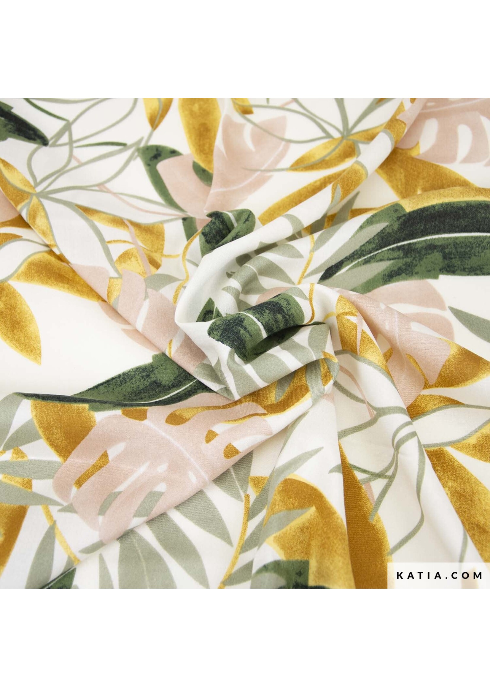 Katia Fabrics Viscose Print Tropical Vintage