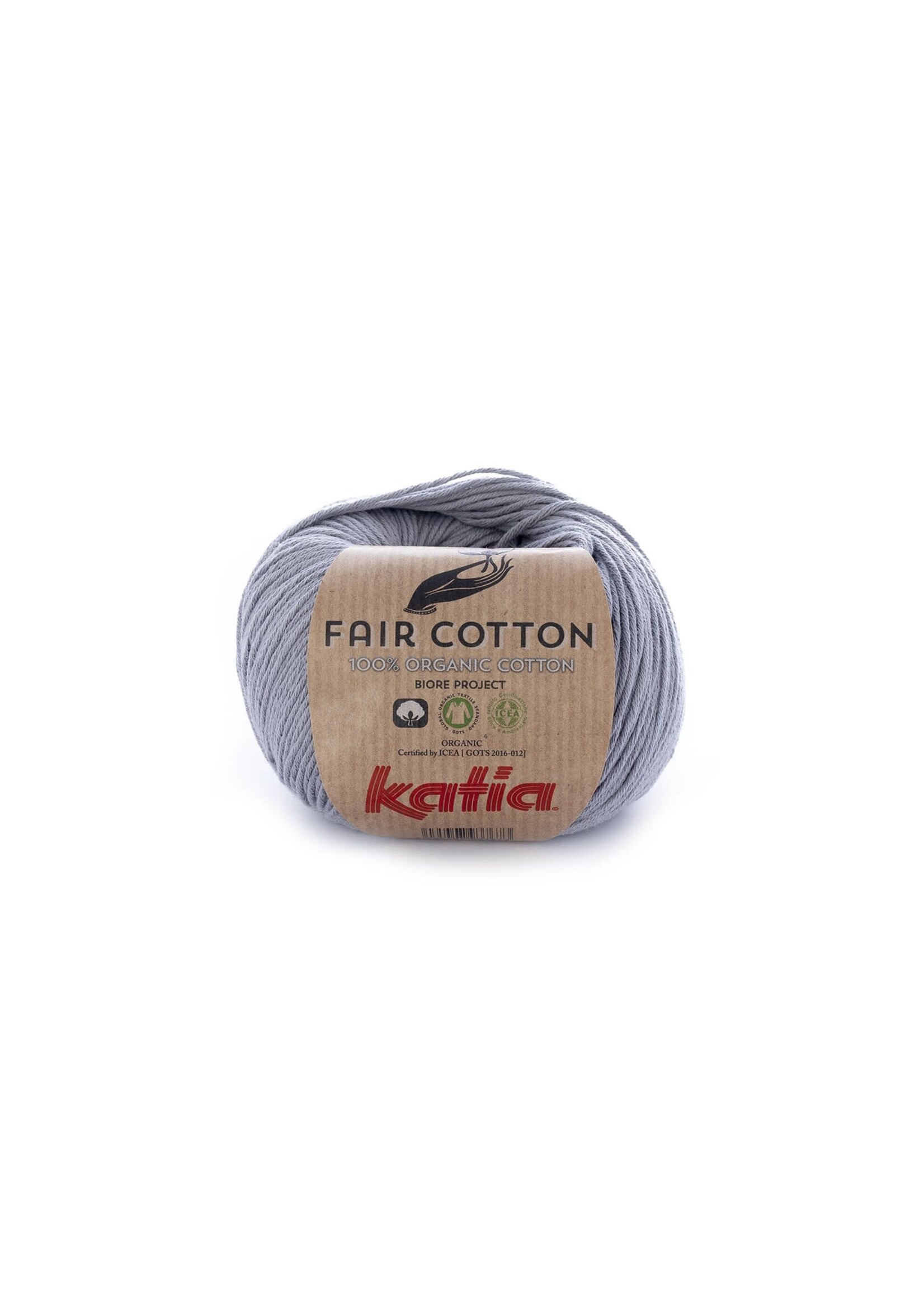 Katia Fair Cotton 26 - Medium Grijs