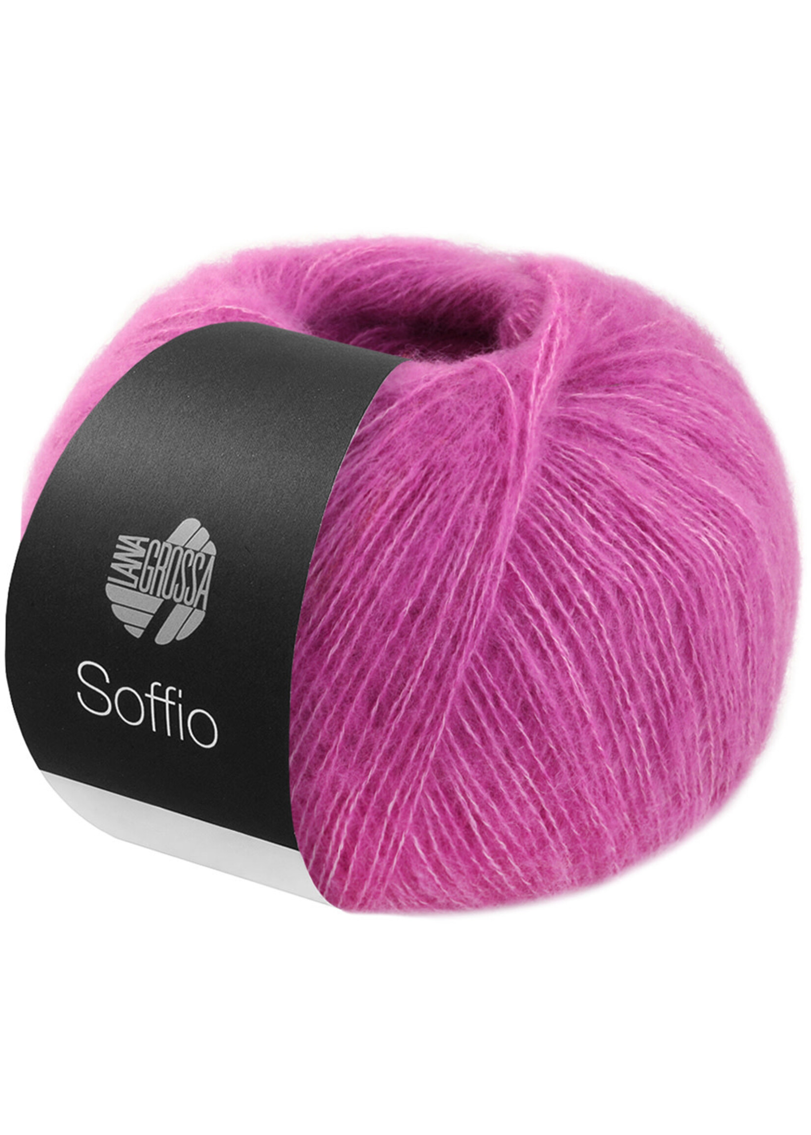 Lana Grossa Soffio - 02 Fuchsia