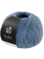 Lana Grossa Soffio - 12 Duifblauw