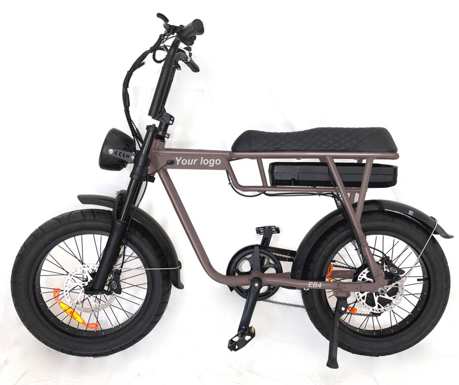 EB2 Fatbike - 20 inch - 250W motor - 80 km actieradius - zwart-9