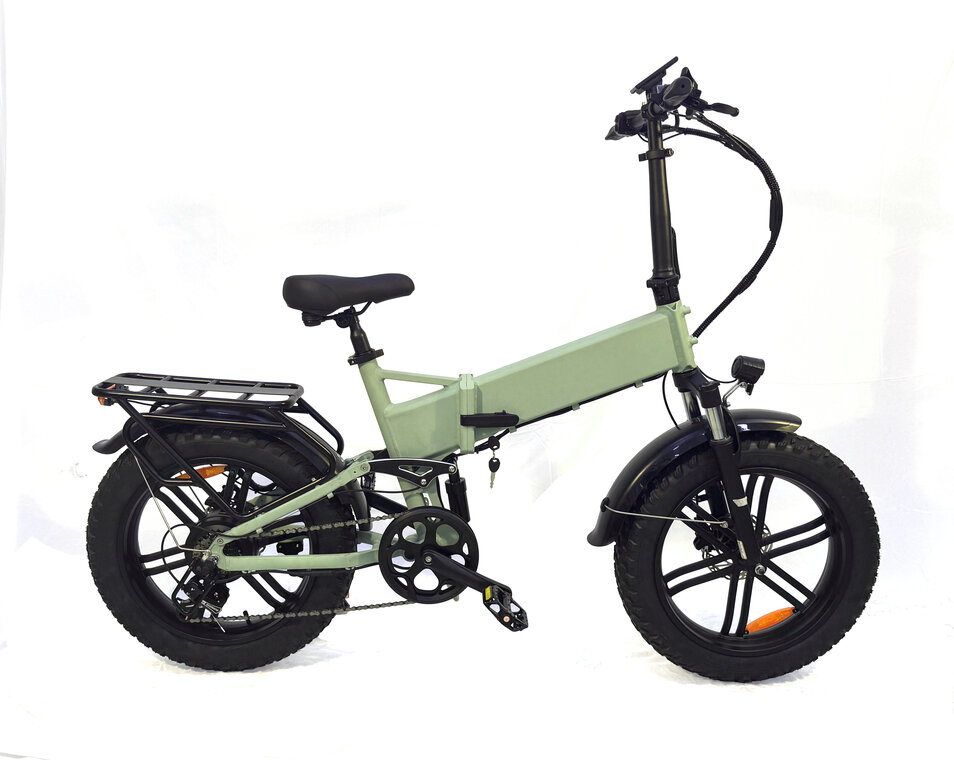 FATVOLT FB16 Fatbike - 20 inch - 250W motor - Zwart-2