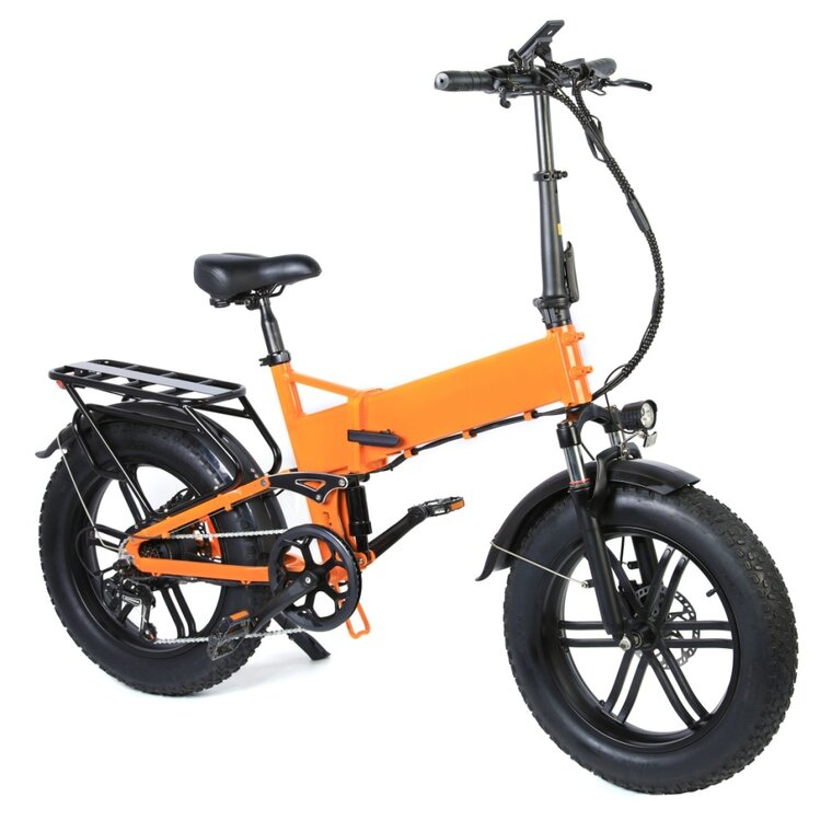 FATVOLT FB16 Fatbike - 20 inch - 250W motor - Zwart-5