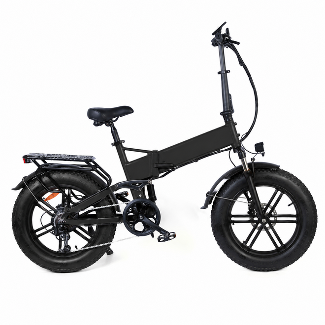 FATVOLT FB16 Fatbike - 20 inch - 250W motor - Zwart