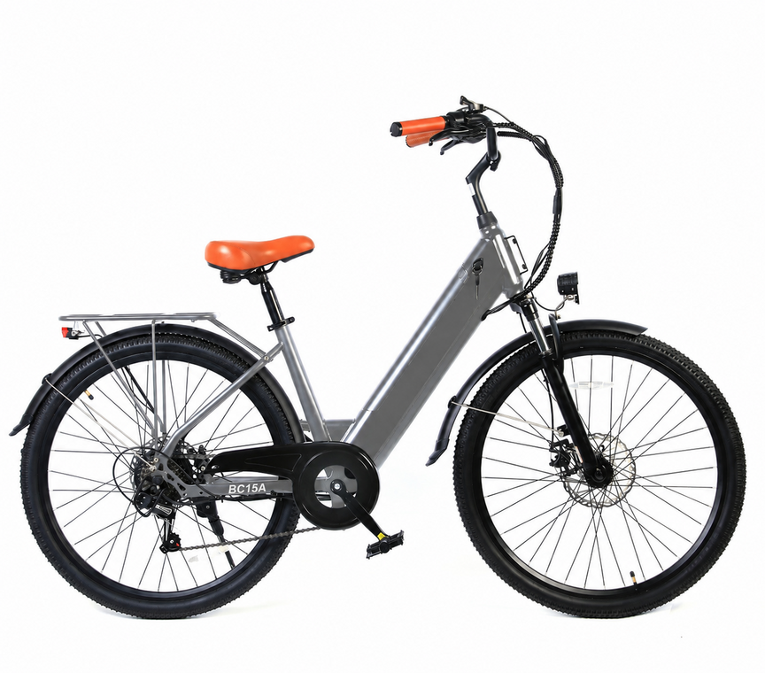 Ostrichoo BC15 Electrische stadsfiets - 250W  motor - 36V/10,4AH accu-4