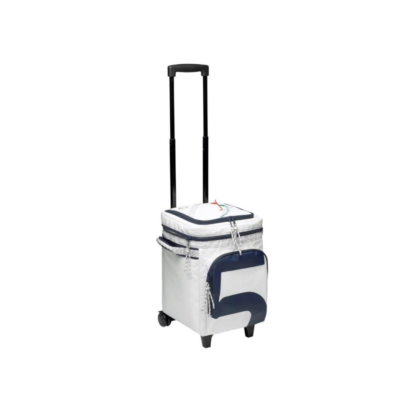 Trend Marine Sailcloth coolbox on wheels Sea Steward navy