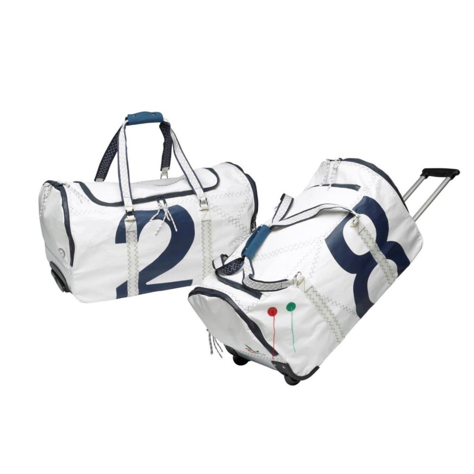 Trend Marine Sailcloth weekend bag on wheels Sea Boy navy