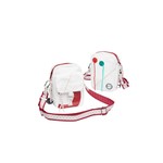 Trend Marine Sailcloth shoulder bag compact Sea Pearl red