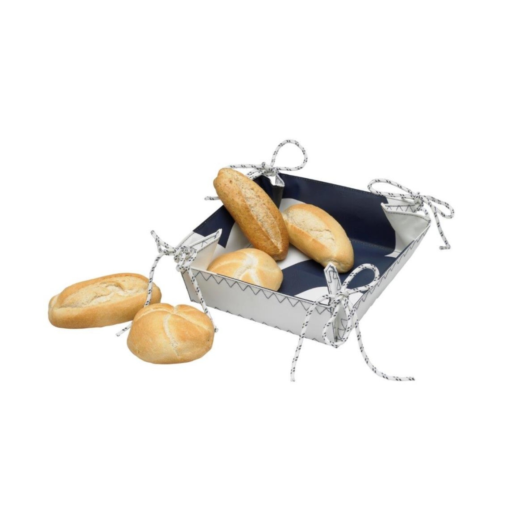 Trend Marine Sailcloth bread basket Bread Basket navy