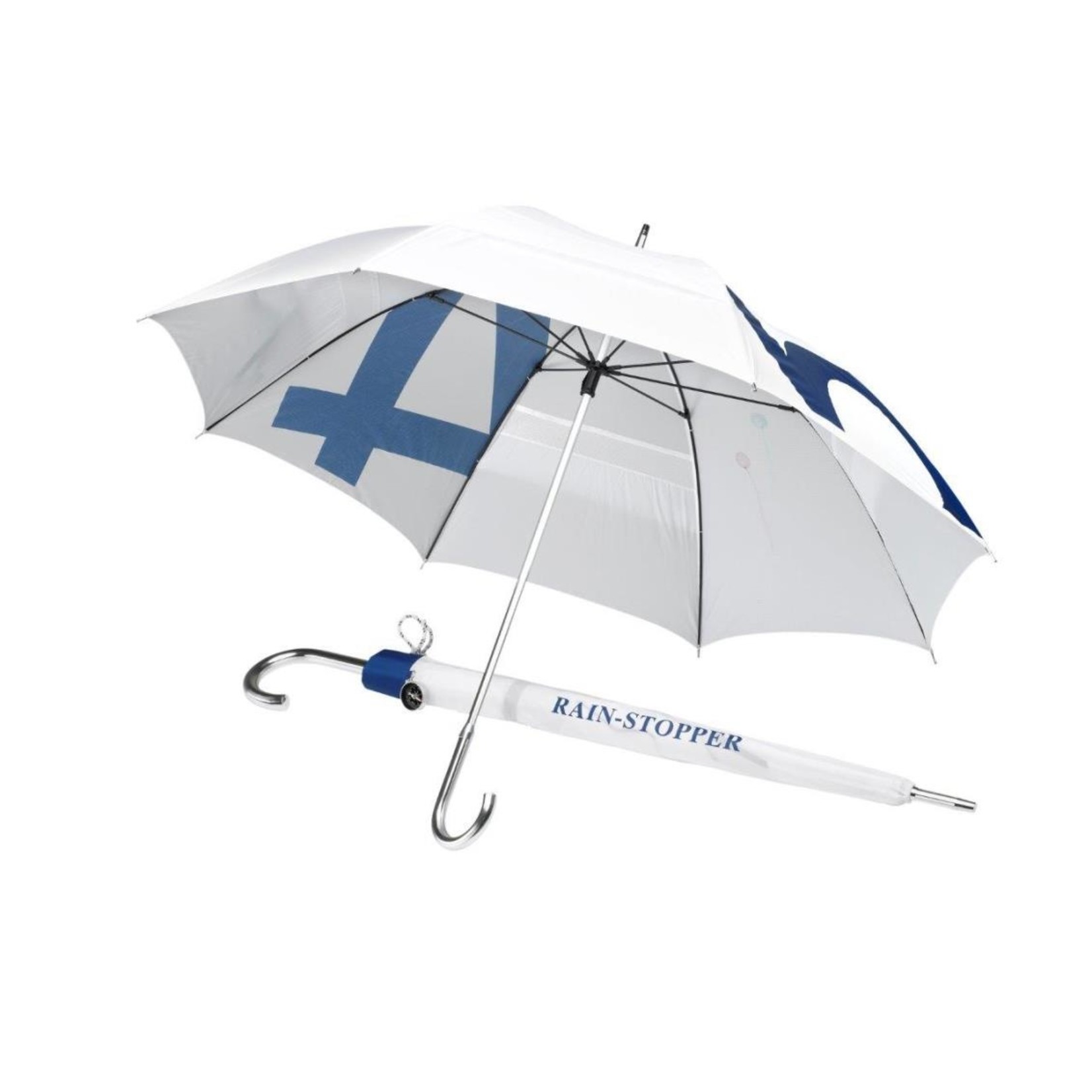 Trend Marine Storm umbrella large Windbrella Ø127 cm royal blue