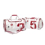 Trend Marine Sailcloth sailor bag around Sea Mate red