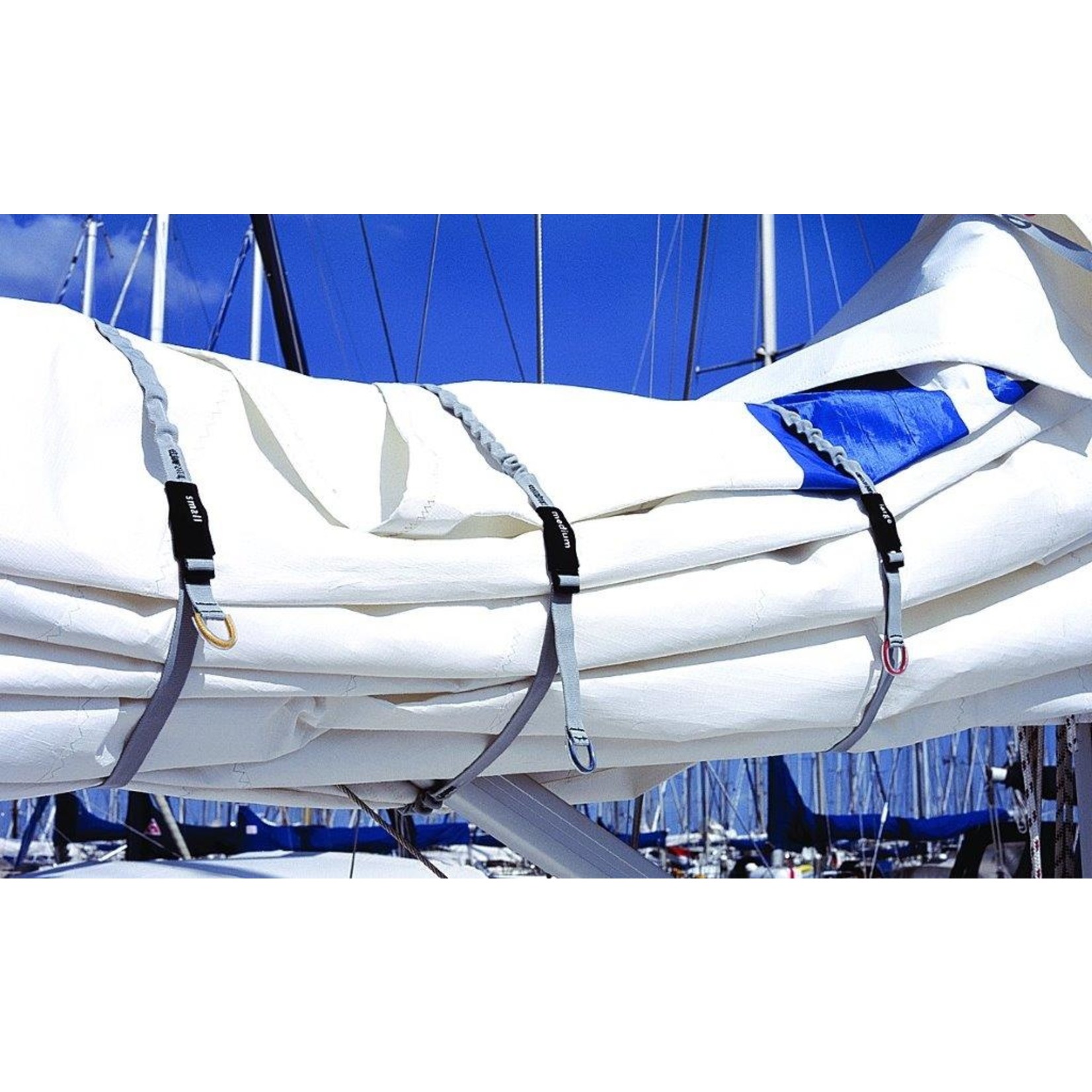 Blue Performance Sail Clips (set of 3 pcs) Medium 28-47 cm