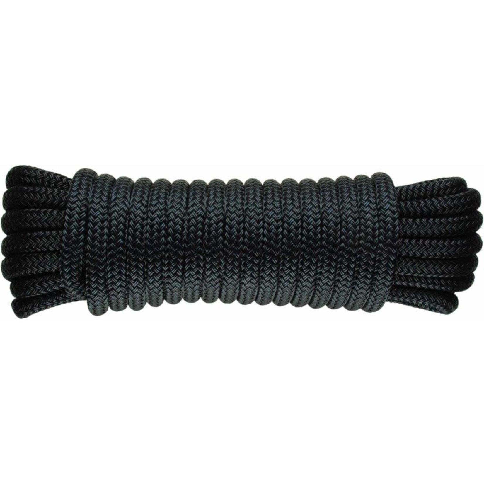 U-Rope Mooringline deluxe 40cm. 12mm x 12m. black