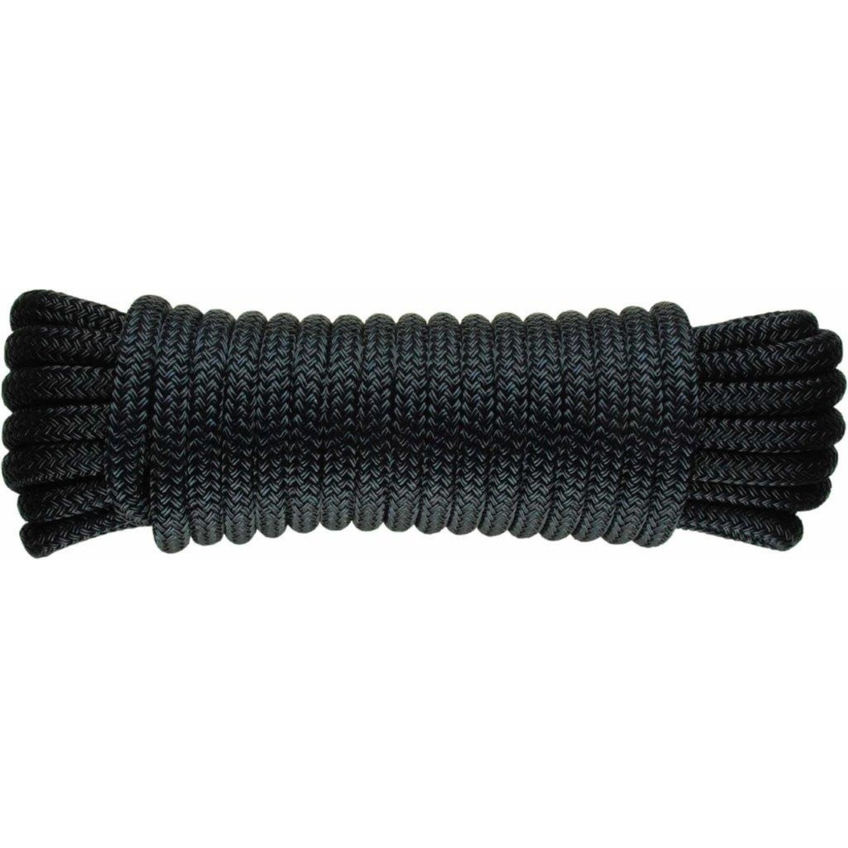 U-Rope Mooringline deluxe 40cm. 14mm x 14m. black