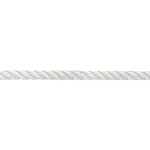 U-Rope 3-Strand polyester 6mm. white