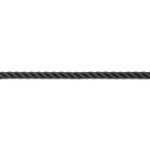 U-Rope 3-Strand polyester 8mm. black