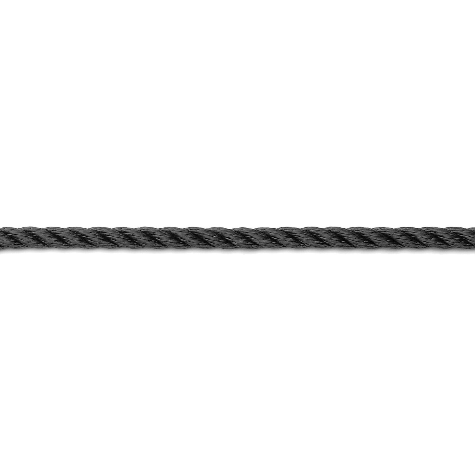 U-Rope 3-Strand polyester 8mm. black