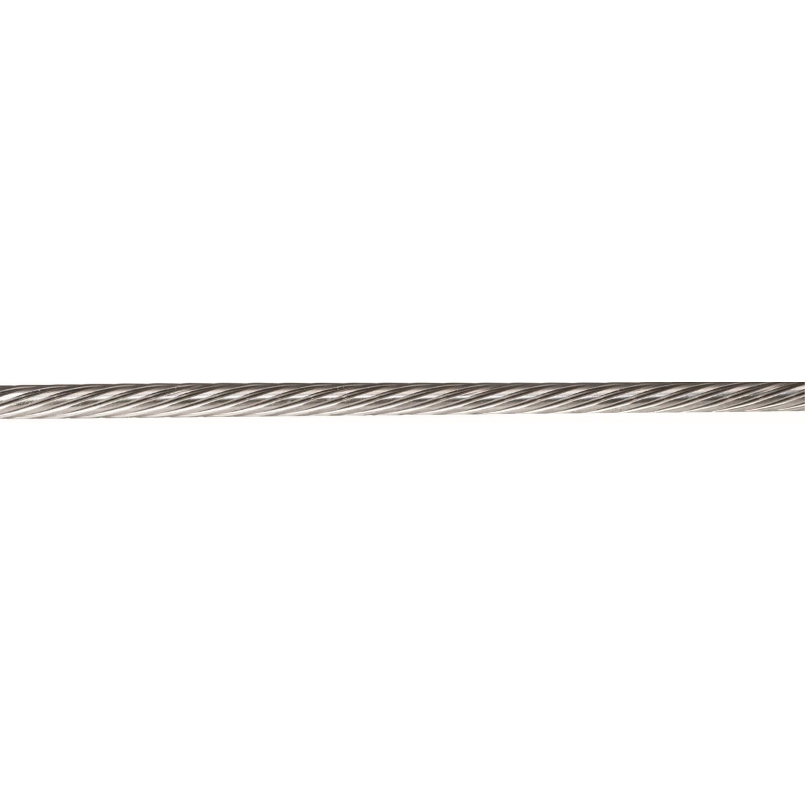 U-Rope Stainless steelwire 316 1x19 compact 5mm