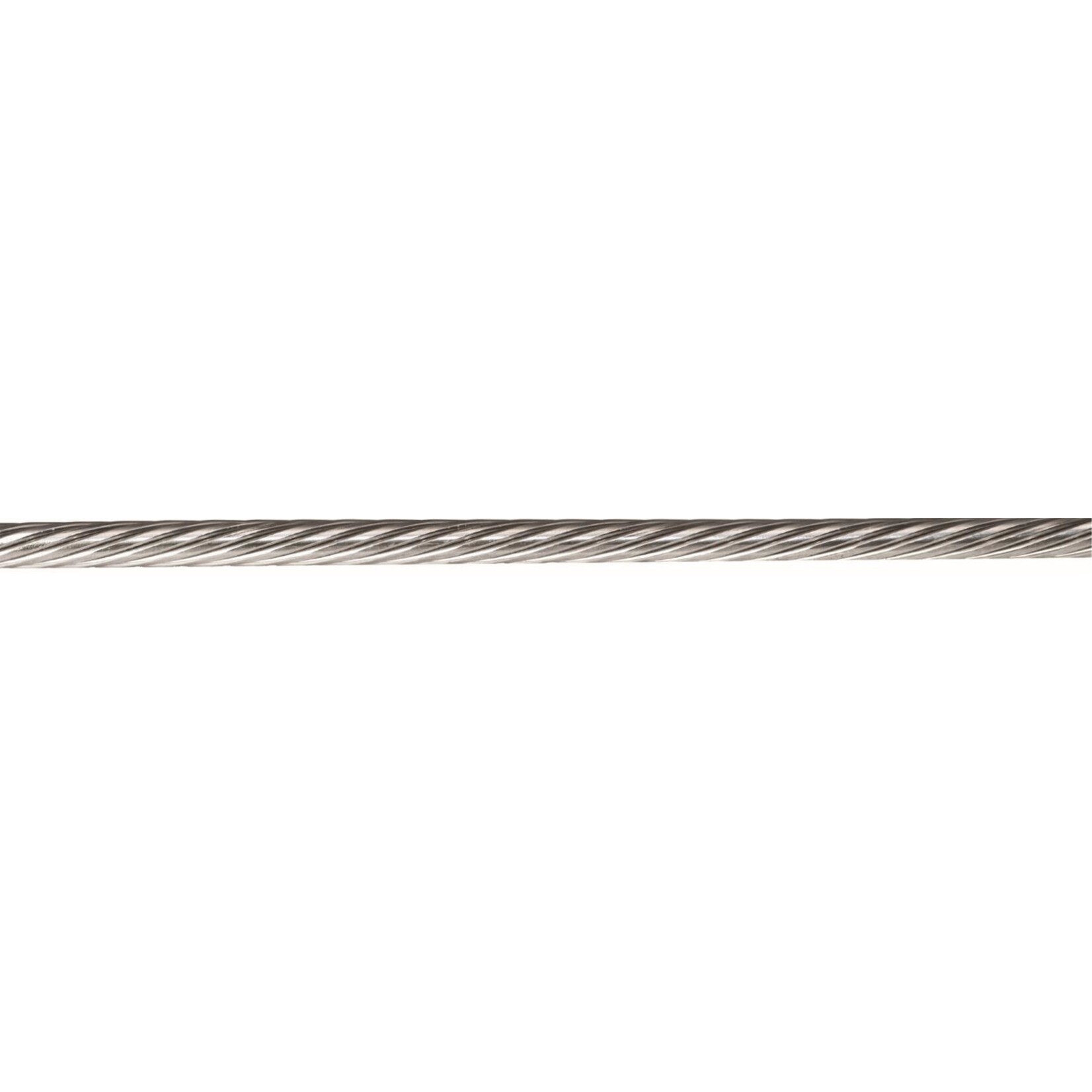 U-Rope Stainless steelwire 316 1x19 compact 6mm