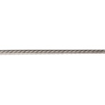 U-Rope Stainless steelwire 316 1x19 compact 8mm