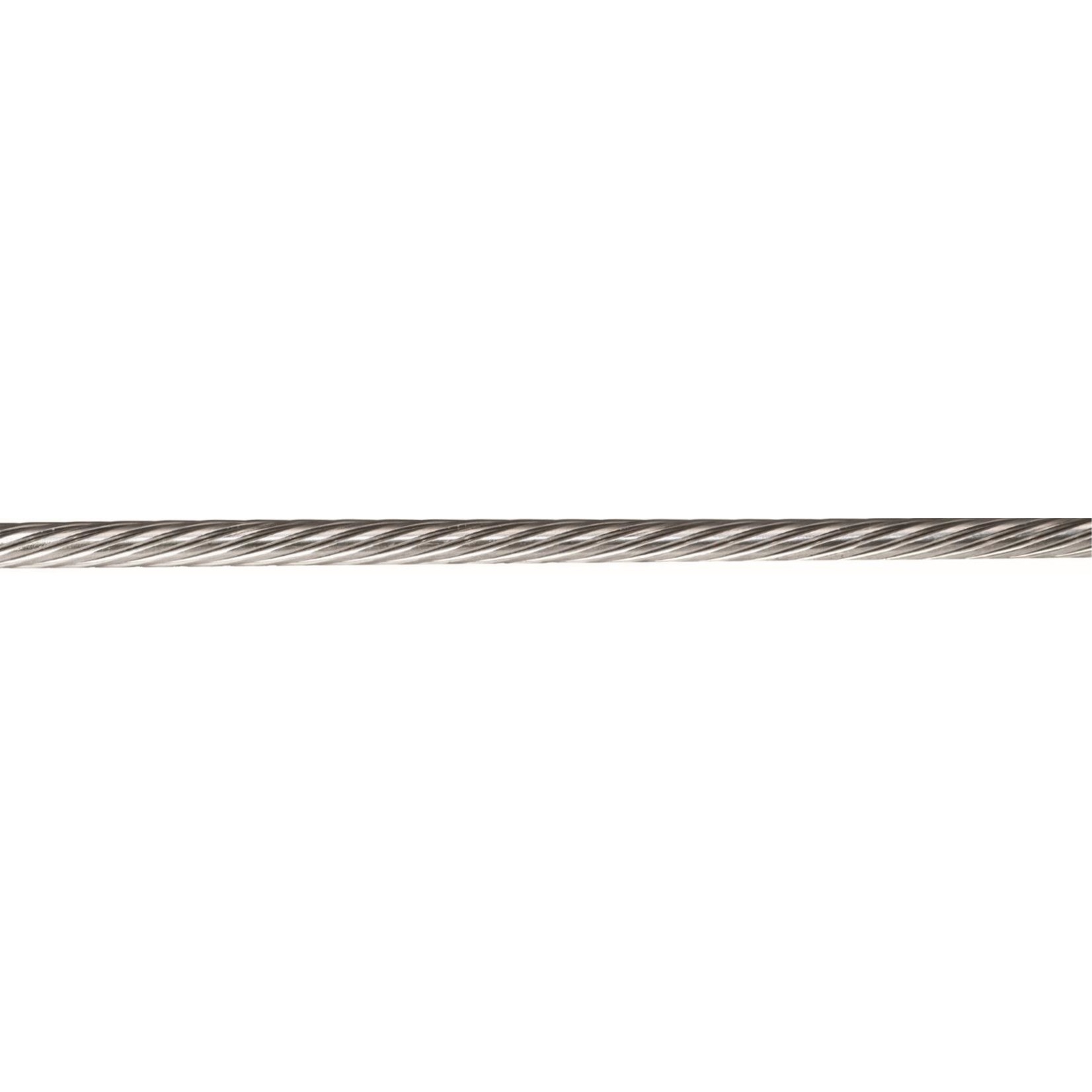 U-Rope Stainless steelwire 316 1x19 compact 8mm