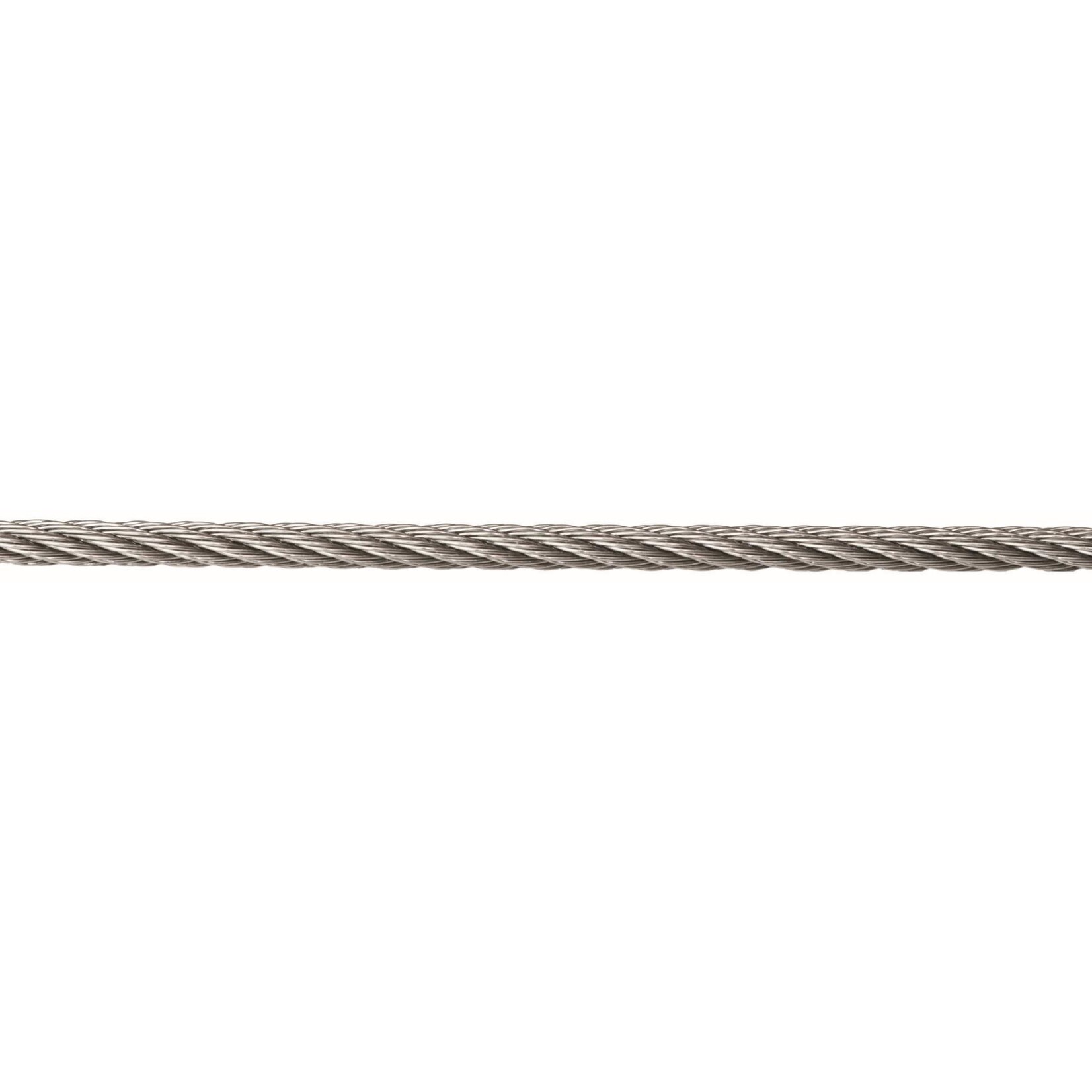 U-Rope Stainless steelwire 316 7x7 2.5mm