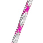 U-Rope Polyester leechline 3mm. white/pink