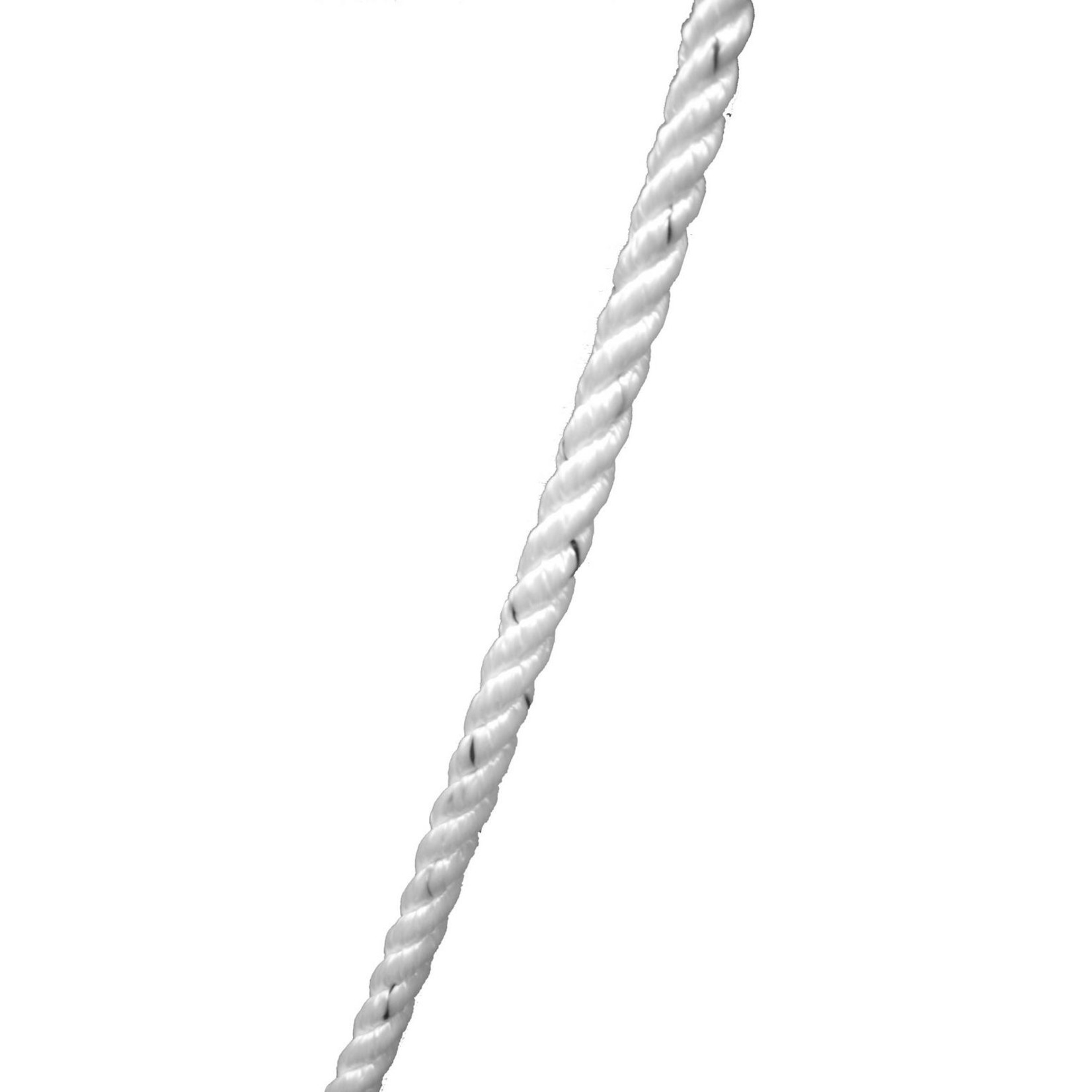 U-Rope Bolt rope 3-str. 8mm. white