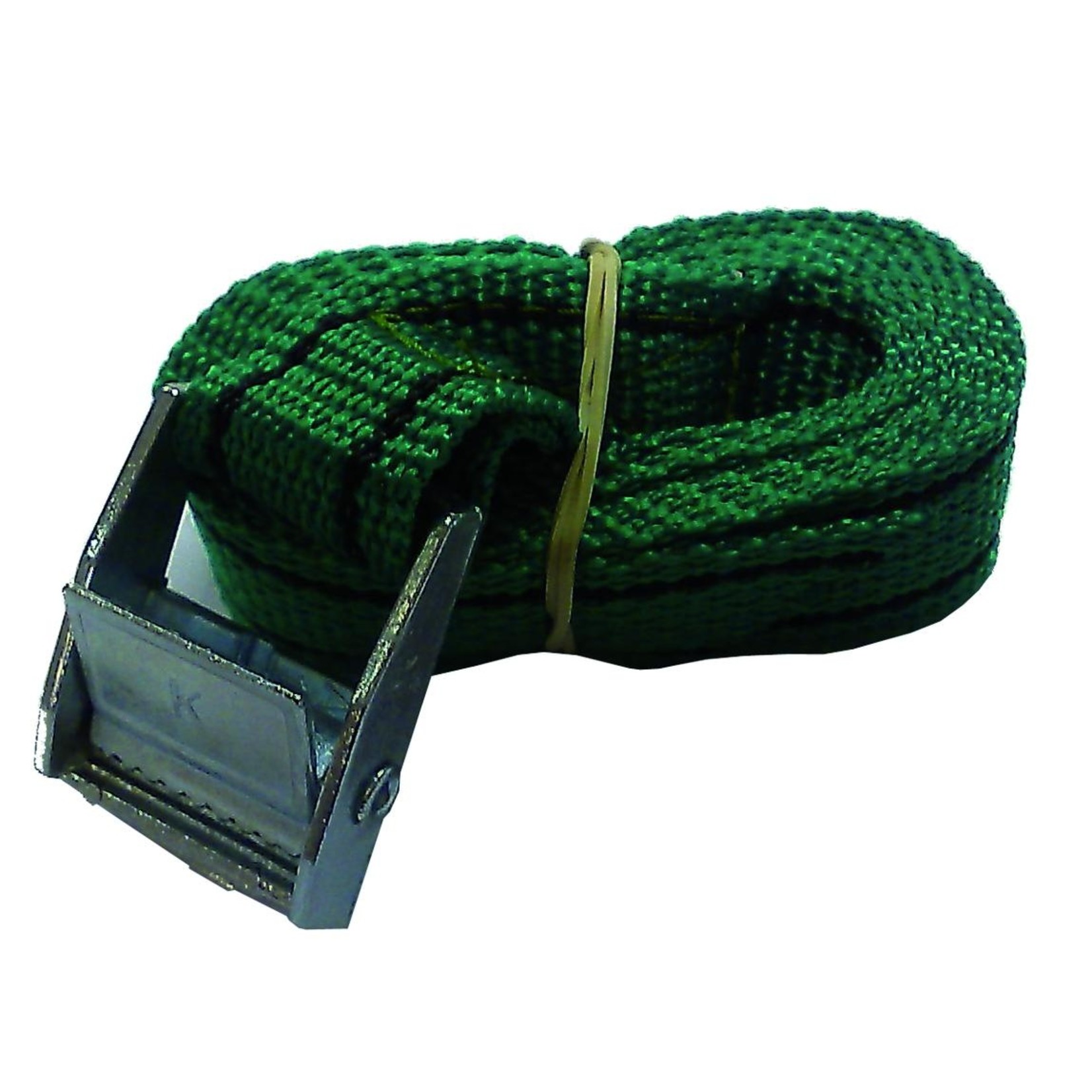 U-Rope General purpose strap with snap buckle. 25mm x 1.5m. green