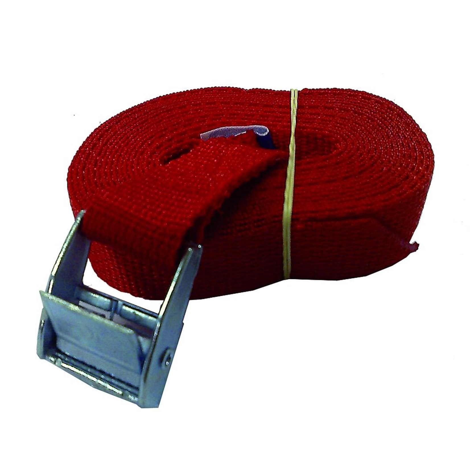 U-Rope General purpose strap with snap buckle. 25mm x 3.5m. red