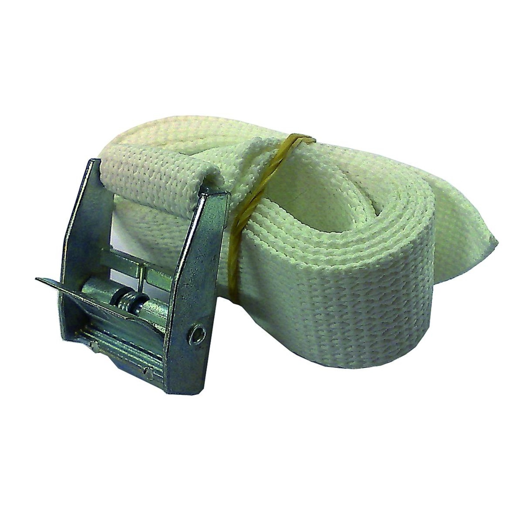 U-Rope General purpose strap with snap buckle. 25mm x 1 m. white