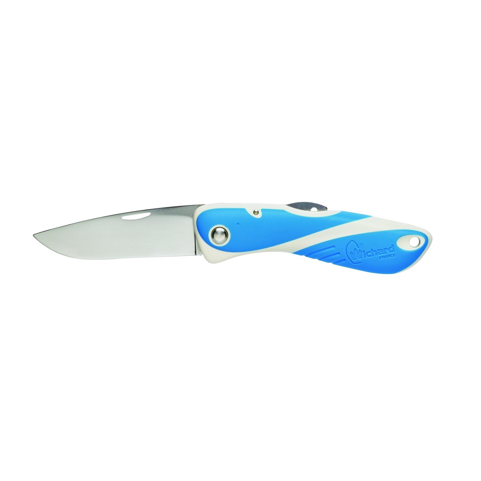 Wichard Aquaterra knife - Single plain blade - Blue