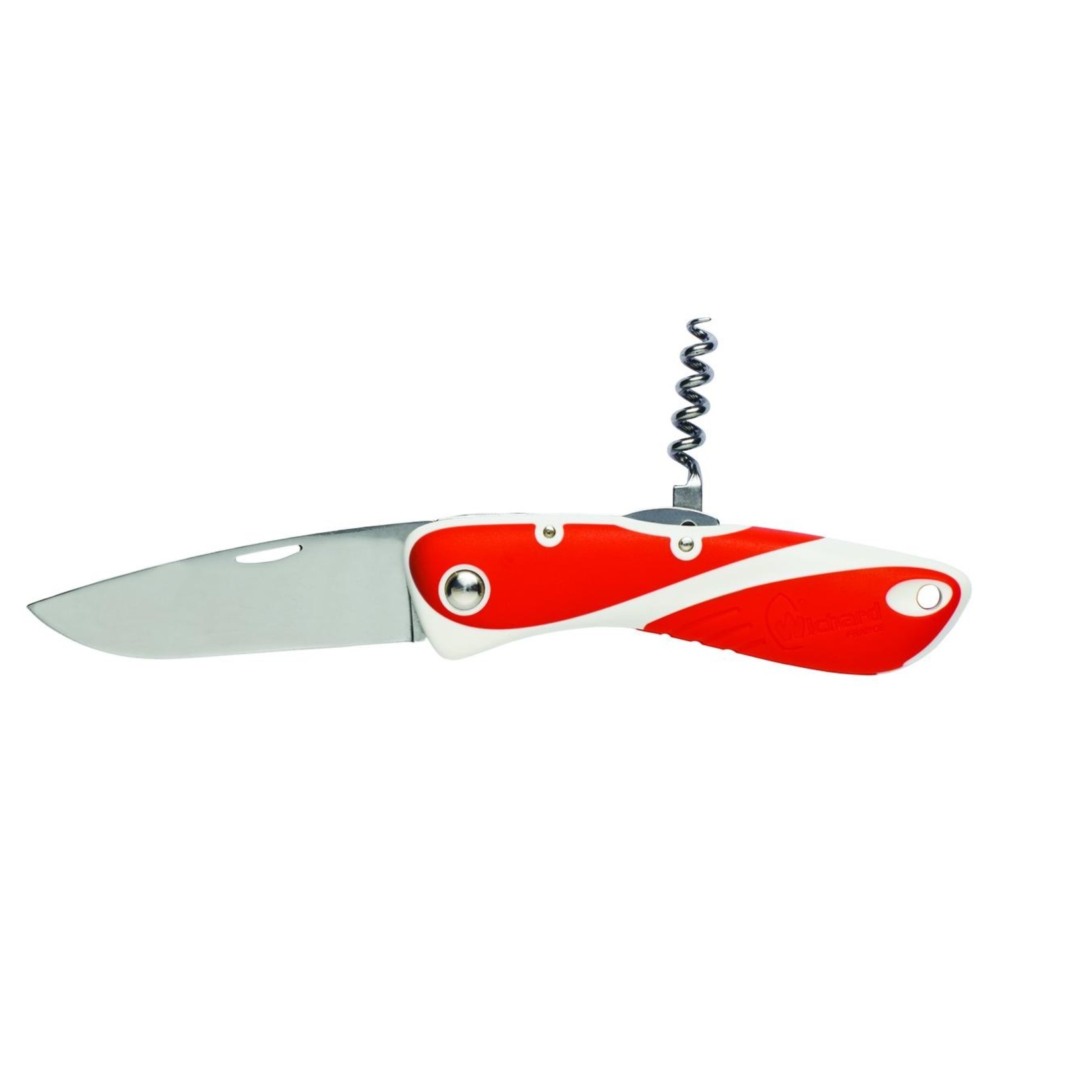 Wichard Aquaterra knife - Single plain blade & corkscrew - Red