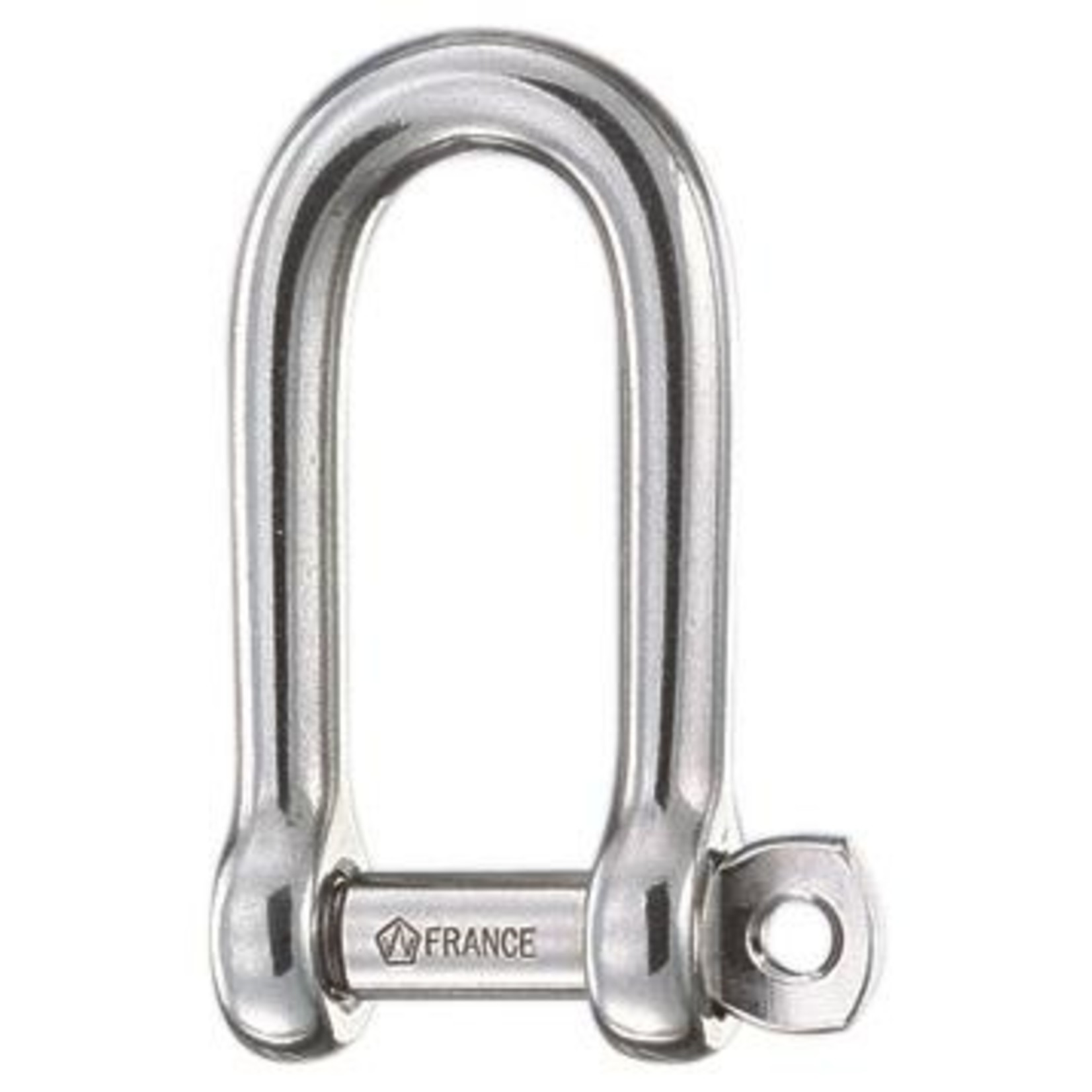 Wichard Self-locking long D shackle - Dia 4 mm